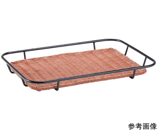 テーパー枠付すのこブラック（ブラウン）415×295×44mm（40型）画像