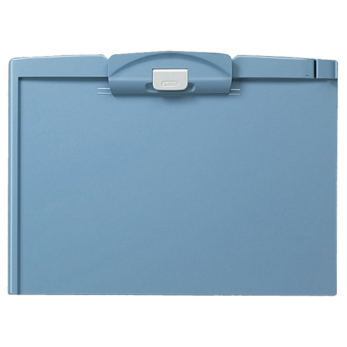 ｸﾘｯﾌﾟﾎﾞｰﾄﾞH A4ﾖｺ 青 1枚画像