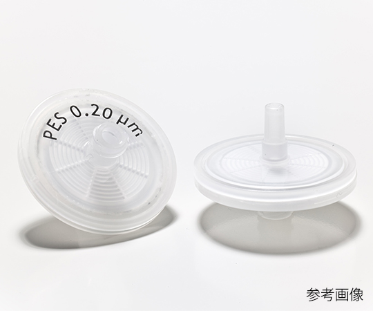 ABLUO シリンジフィルター 未滅菌 親水性 PTFE 13mm 0.22μm 1箱（500個入）画像