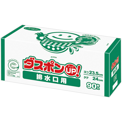 ﾀﾞｽﾎﾟﾝUP! 排水口用 1ﾊﾟｯｸ(90枚)画像