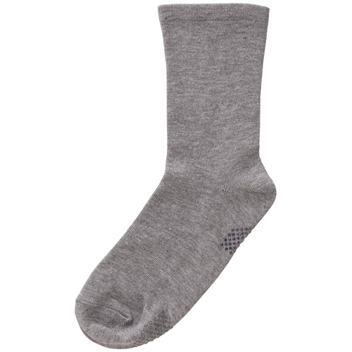 名前の書けるｿｯｸｽ 無地(紳士) ﾁｬｺｰﾙ 24-26cm 1足