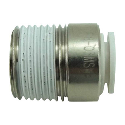 ﾀｯﾁｺﾈｸﾀｰﾌｧｲﾌﾞ 六角穴付ﾒｲﾙｺﾈｸﾀｰ W(白)8mm･R3/8 1個画像