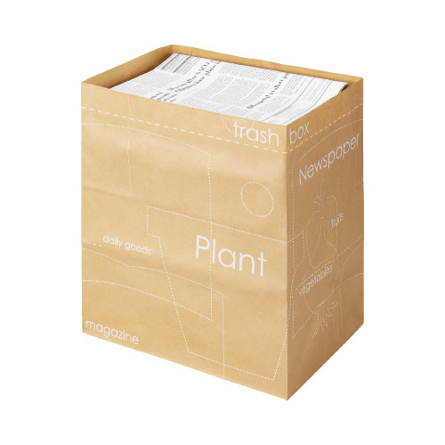 紙製　新聞・雑誌整理袋（柄入）　５枚画像