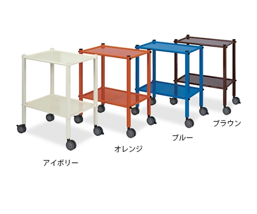 ワゴンカー 幅55×奥行36×高さ73㎝ アイボリー画像