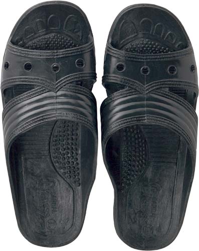 業務用フィッティングサンダル　ブラック　Ｌ　３０足画像