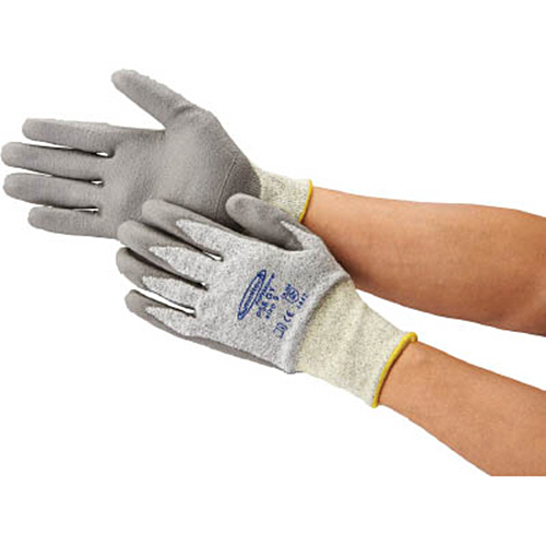 ｻﾐﾃｯｸ 耐切創手袋 S6 S ｸﾞﾚｰ 1双画像