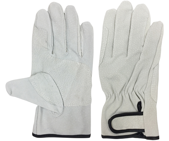豚床革手袋　マジックテープ　アテ付　10双組　Lサイズ画像