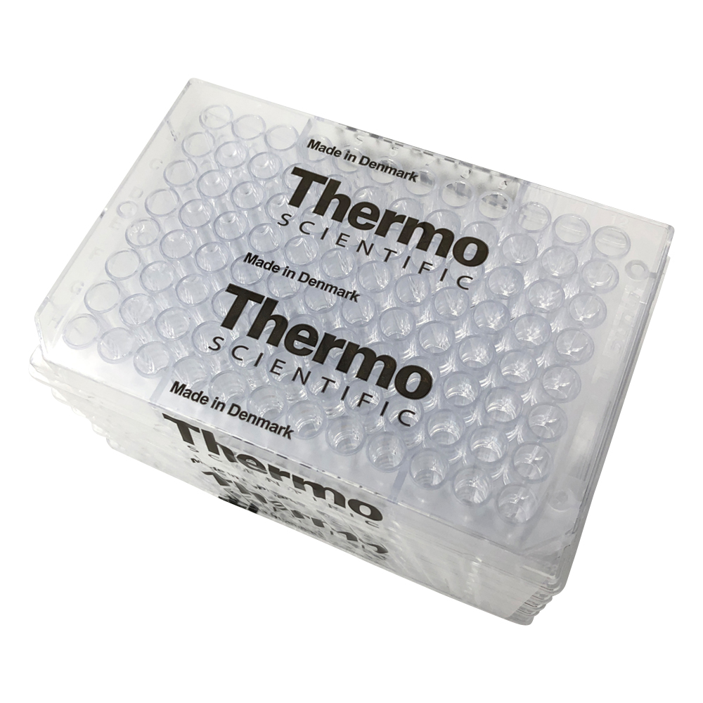 マイクロウェルプレート（96ウェルプレート） 平底（フタ無し）・未滅菌 1箱（5枚×12袋入）画像