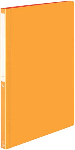 ＰＰフラットファイルポジティ　Ａ４縦　橙　５０冊画像