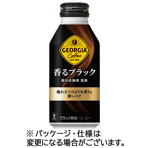 ｼﾞｮｰｼﾞｱ 香るﾌﾞﾗｯｸ ｺｰﾋｰ 400mL ﾎﾞﾄﾙ缶 1ｹｰｽ(24本)