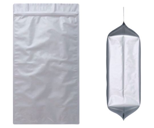 サイドガゼットタイプ大型チャック付アルミ袋 ラミジップ ワイドボックス 縦500×横300mm ガゼット幅80mm 1袋（25枚入）画像