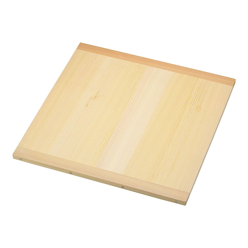 木製 角セイロ用 スリ蓋(サワラ材) 36cm用画像