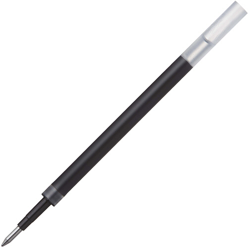 ゲルインクボールペン替芯　0.5mm　赤　ユニボール　シグノ　307用　1セット(10本) パッケージが横向きに配置され、10本の替芯が整然と収められた状態