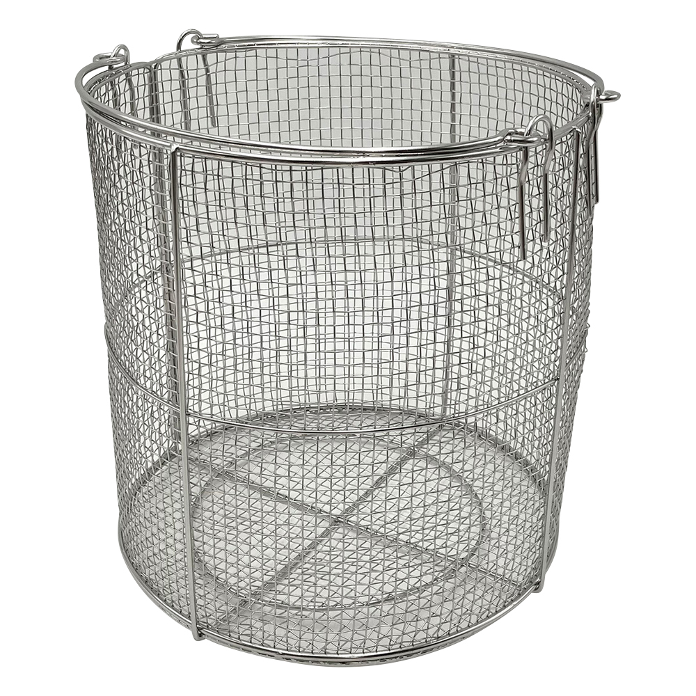 ステンレス洗浄カゴ　丸型