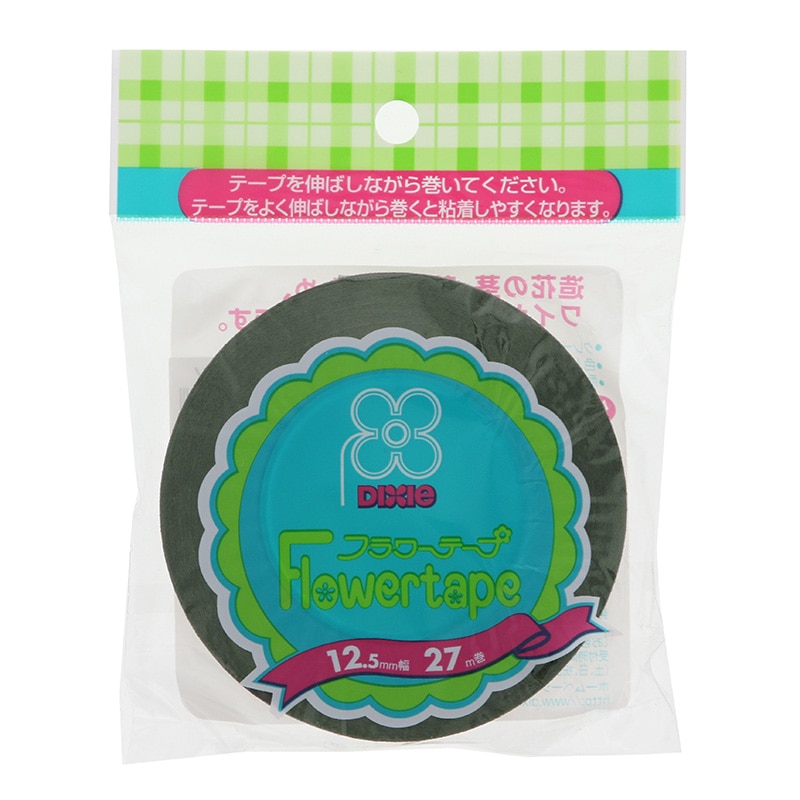 フラワーテープ　１２．５×２７　オリーブグリーン画像