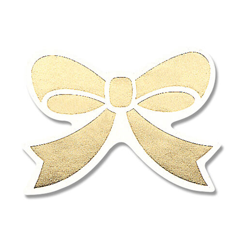 ギフトシール Ｍ リボンゴールド １０４片画像