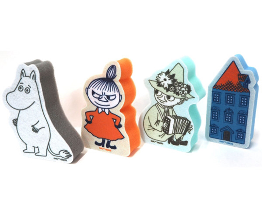 キッチンスポンジ MOOMIN 不織布スポンジ