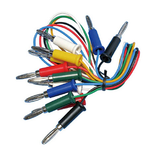 ﾃｽﾄﾘｰﾄﾞ 50cm ﾊﾞﾅﾅﾌﾟﾗｸﾞ両端付 1ﾊﾟｯｸ(6本)画像