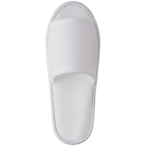 ｿﾌﾄﾆｯﾄｽﾘｯﾊﾟ 大人用 ﾎﾜｲﾄ 1ｾｯﾄ(50足:5足×10ﾊﾟｯｸ)画像