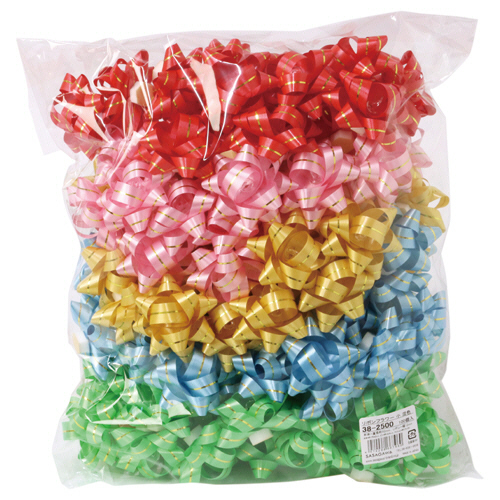 ﾘﾎﾞﾝﾌﾗﾜｰ 小 混色 1ﾊﾟｯｸ(100個)画像