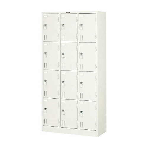 多人数用ﾛｯｶｰ12人用 900×380×高さ1790 南京錠式 1台