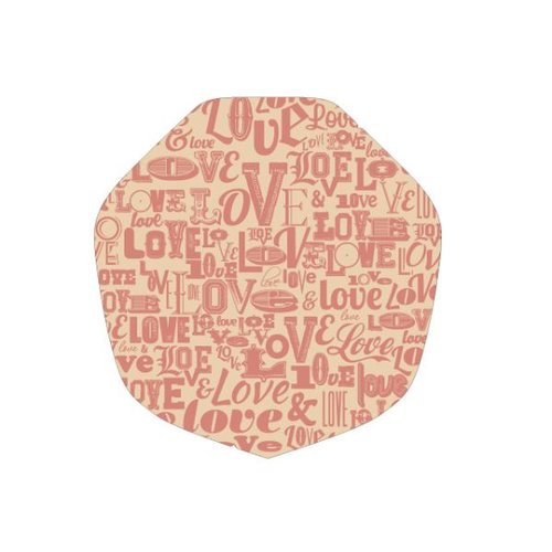 クレープ袋 ラミクレープクラフト 変形 LOVE アオトプラス画像