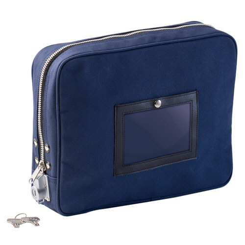 鍵付きｾｷｭﾘﾃｨﾎﾟｰﾁ A4用 ﾈｲﾋﾞｰ 1個画像