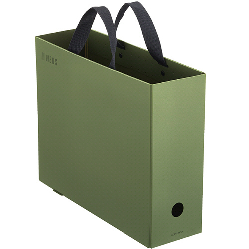 ｷｬﾘｰﾎﾞｯｸｽ<NEOS> A4 ｵﾘｰﾌﾞｸﾞﾘｰﾝ 1個画像