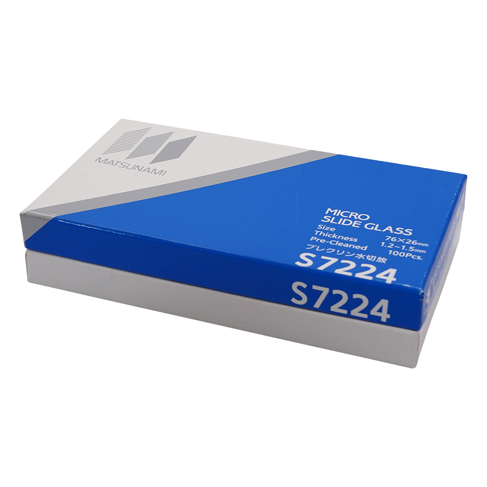 水スライドグラス プレクリン切放 100枚入画像