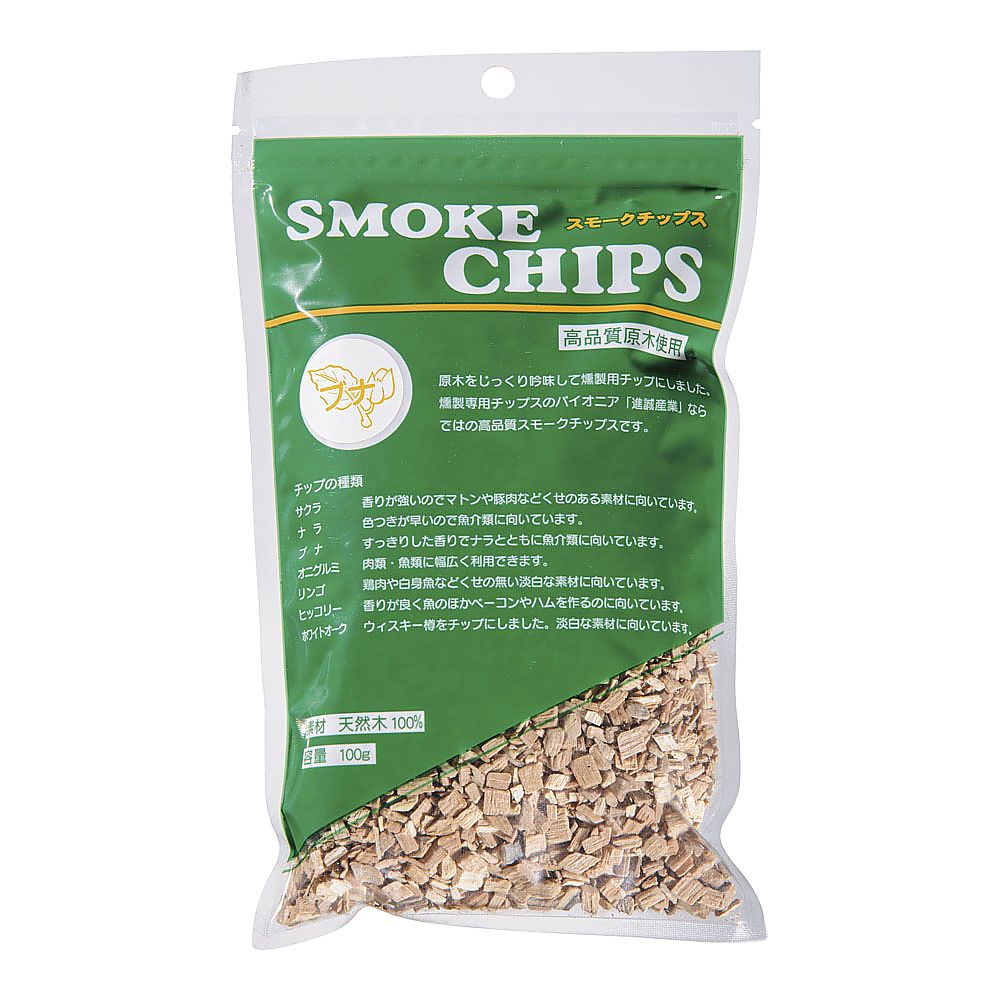 スモーク用チップ　1袋100g入　ブナ