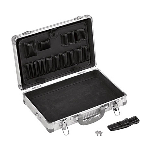 ｱﾙﾐｹｰｽ 片開き 388×247×81 ｼﾙﾊﾞｰ 1個画像