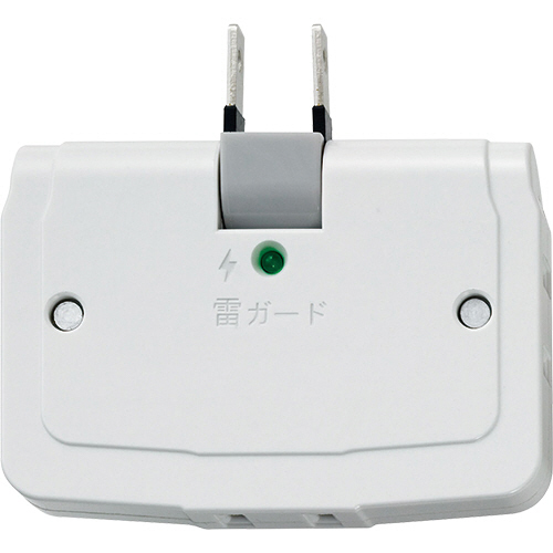 耐雷ｻｰｼﾞ ｺｰﾅｰﾀｯﾌﾟ 3個口 ﾎﾜｲﾄ 1個画像