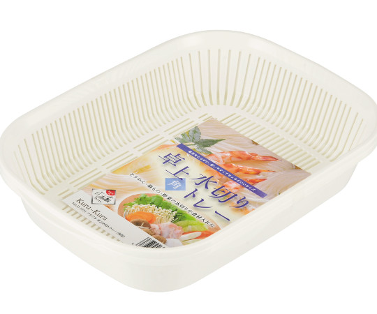 クルクル　卓上水切りトレー（角型）画像