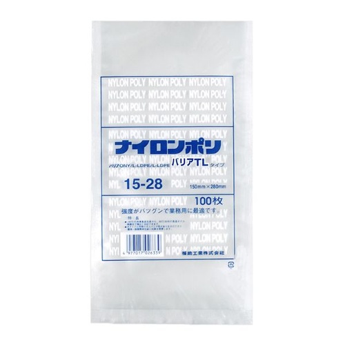 福助工業 真空袋 ナイロンポリ バリアTLタイプ 15-28画像