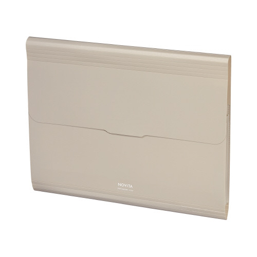 書類ファイル＜ノビータ＞Ａ４・１２Ｐサンドベージュ画像