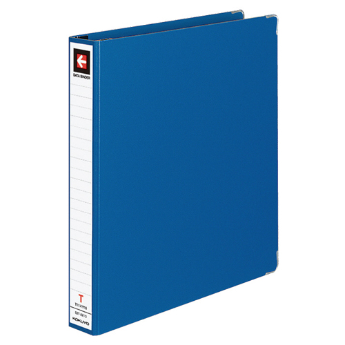 ﾃﾞｰﾀﾊﾞｲﾝﾀﾞｰT(ﾊﾞｰｽﾄ用･ﾚｷﾞｭﾗｰﾀｲﾌﾟ) T11×Y10 22穴 280枚収容 青 1冊画像