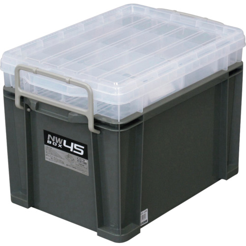 NWﾎﾞｯｸｽ #45 ｸﾞﾚｰ 1個画像