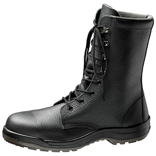 JIS規格 ﾜｲﾄﾞ樹脂先芯 耐滑安全靴 長編上 CJ030 ﾌﾞﾗｯｸ 28.5cm 1足画像