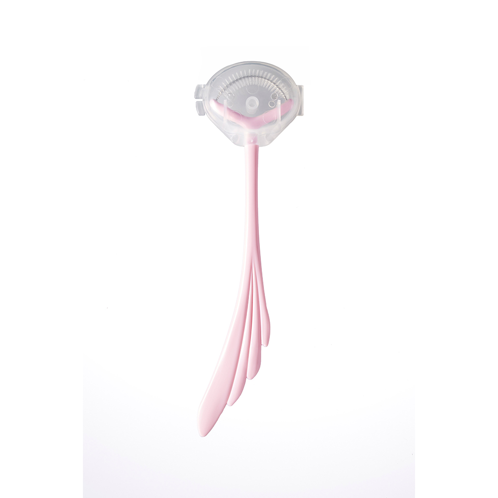 携帯舌ブラシ タングメイト ピンク ケース付き