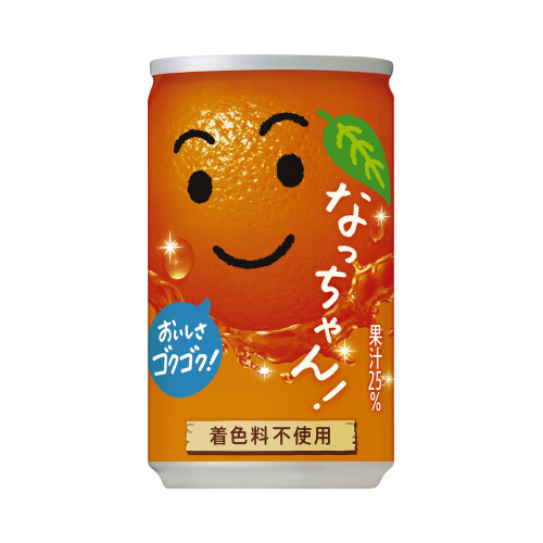 なっちゃん　オレンジ　１６０ｍｌ缶　３０本画像
