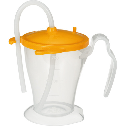 ﾌﾟﾗｽﾊｰﾄ ﾍﾞｯﾄﾞ柵にも掛けられる ｽﾄﾛｰｶｯﾌﾟ ｵﾚﾝｼﾞ 250mL 1個画像