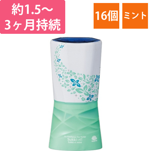 トイレのスッキーリ!　置き型　スッキーリミント　400mL　1セット(16個)画像