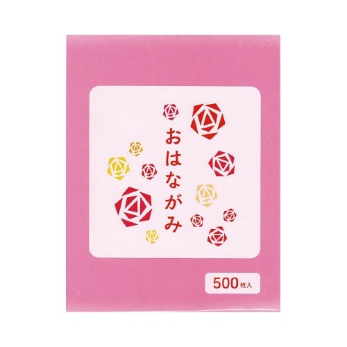 お花紙　桃　５００枚　×５画像