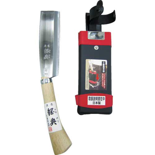 鋼典 高級鞘鉈 木鞘完全包装 1丁画像