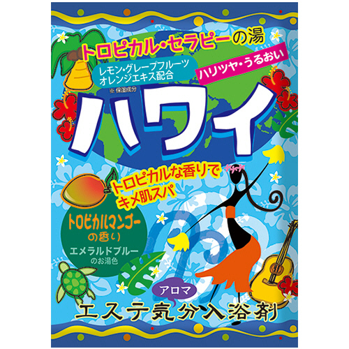 ｴｽﾃ気分ｱﾛﾏ 入浴剤 ﾊﾜｲ ﾄﾛﾋﾟｶﾙﾏﾝｺﾞｰの香り 40g 1包