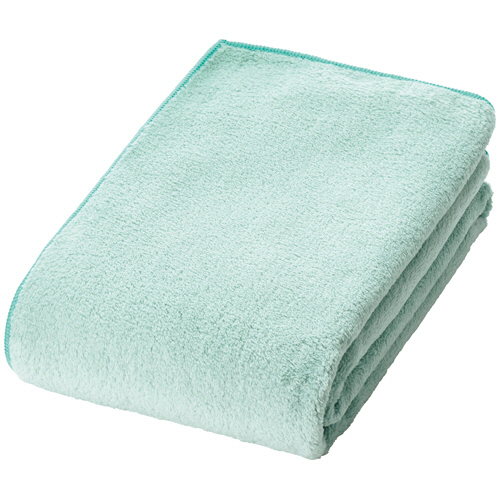 ﾏｲｸﾛﾌｧｲﾊﾞｰ ﾊﾞｽﾀｵﾙ ｼｪﾘｰｶﾗｰ ｸﾞﾘｰﾝ 1枚画像