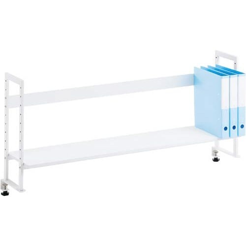 デスク周りデスクラック１段Ｗ１２００スノーホワイト画像