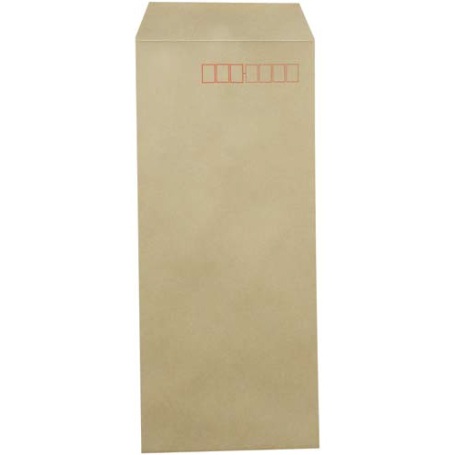 クラフト封筒　長３　７０ｇ　クイック付　１０００枚画像