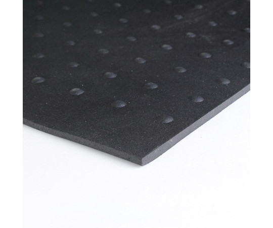 作業マット　厚さ5mm×巾1000mm×長さ2000mm 均一な厚みのある作業用マットが床に広げられている様子