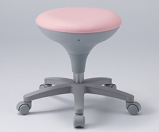 スツール 背無し ピンク